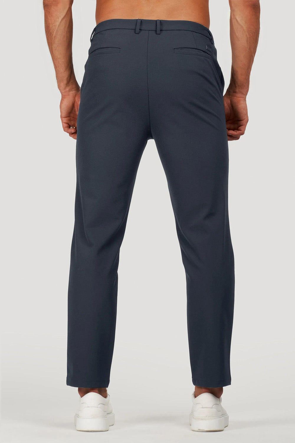 Mens Slim Fit Dress Pant - Dark Blue