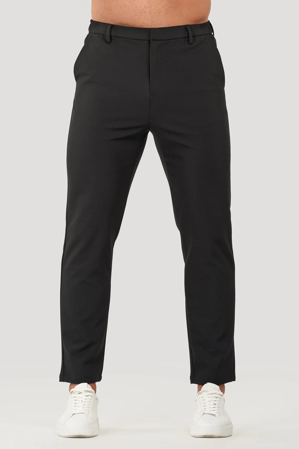 Mens Slim Fit Dress Pant - Black