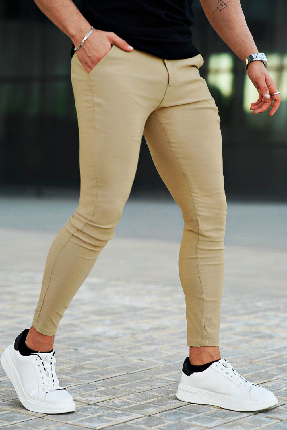 Men's Casual Chino Pant - Khaki
