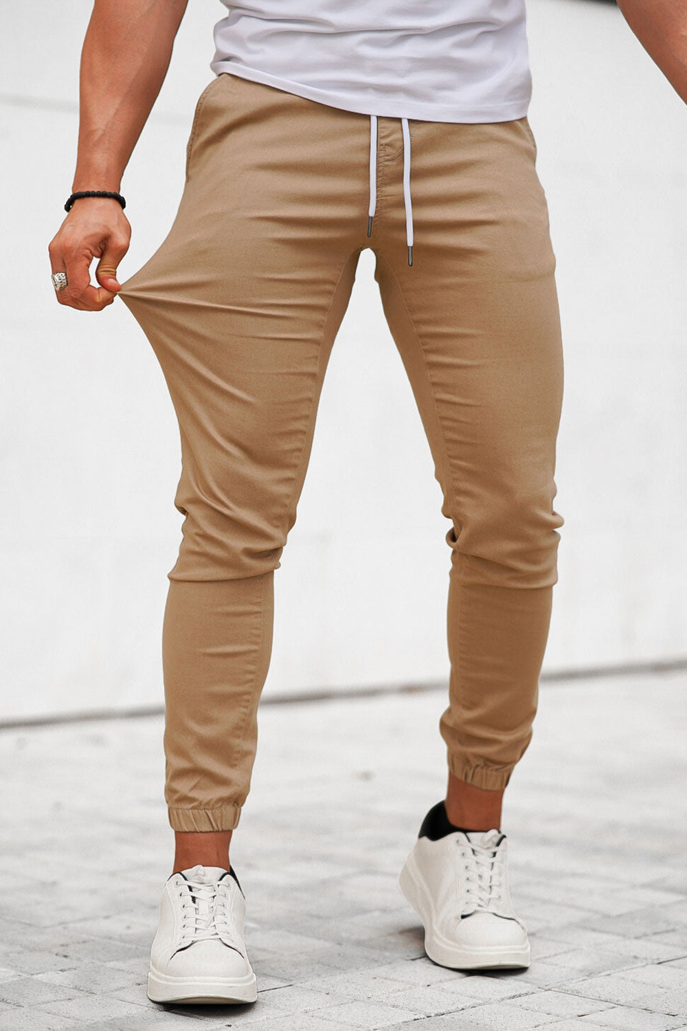 Mens Lightweight Casual Pant - Brown