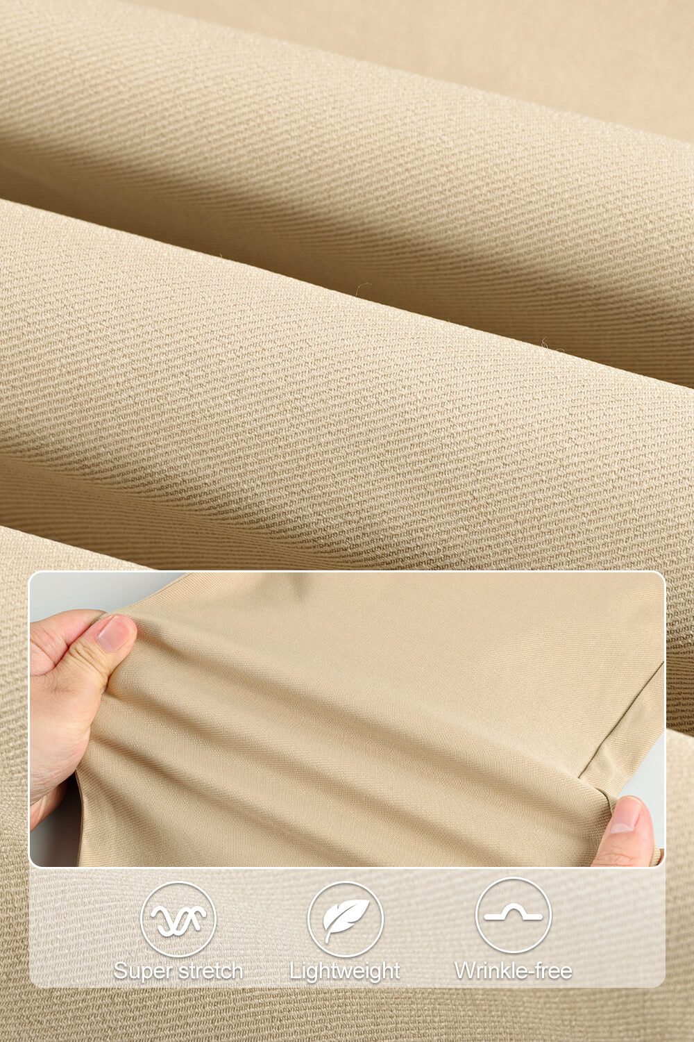 Men's Casual Chino Pant - Khaki