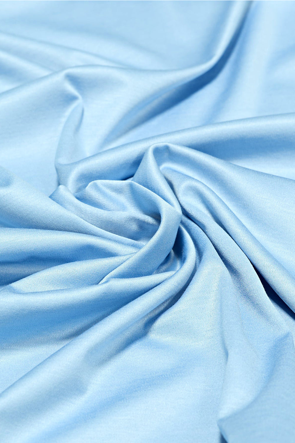 Men's Mercerized Cotton T-Shirt - Sky Blue