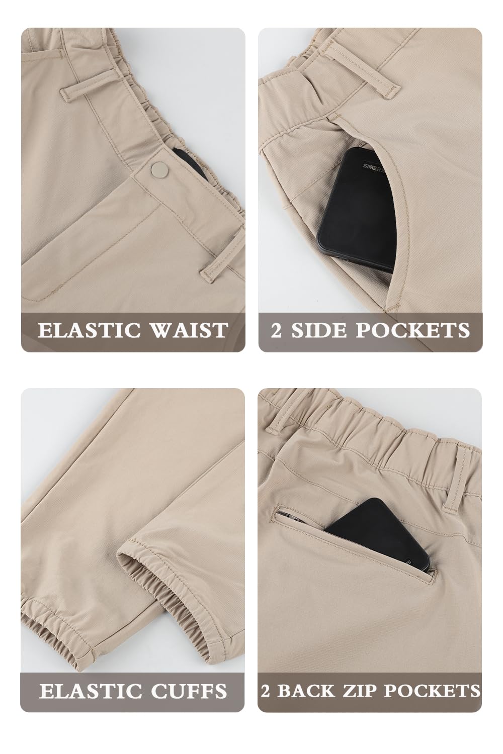 Mens Casual Pant - Grey