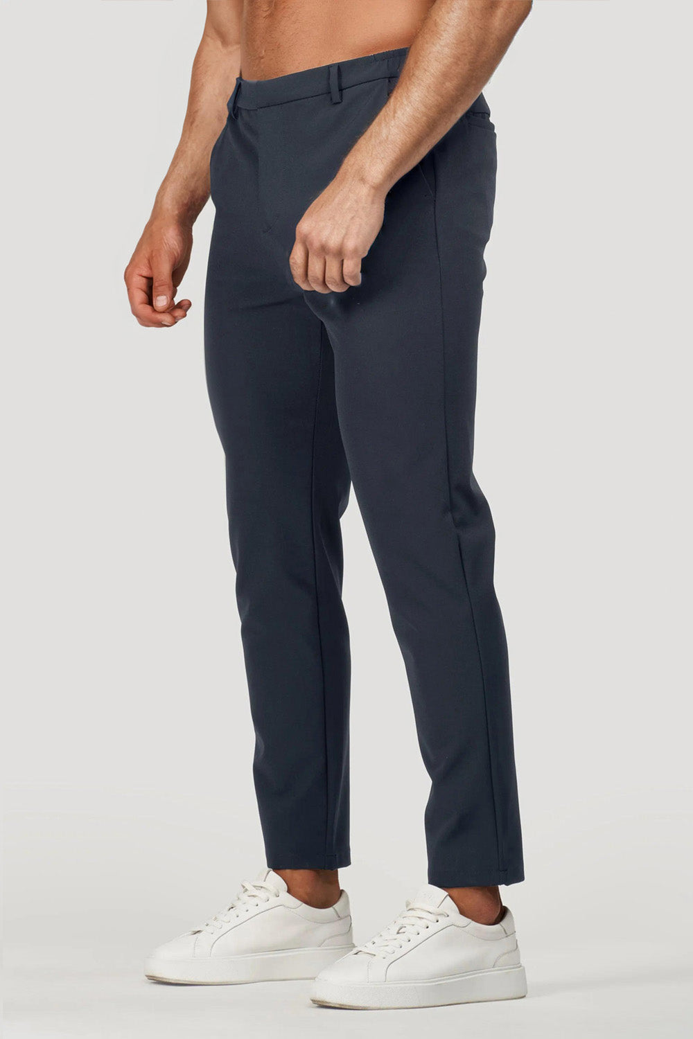 Mens Slim Fit Dress Pant - Dark Blue