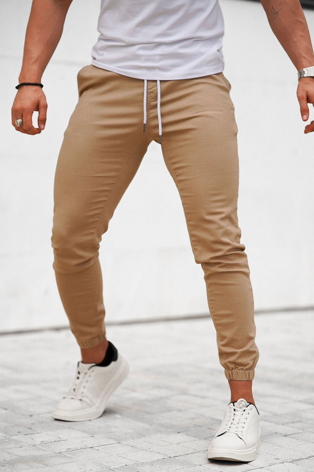 Mens Lightweight Casual Pant - Brown