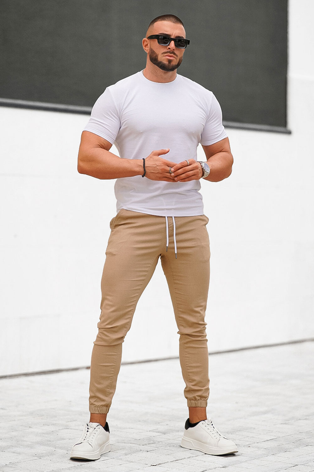 Mens Lightweight Casual Pant - Brown